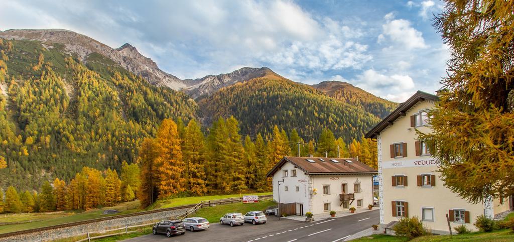 Hotel Veduta Cinuos-Chel Экстерьер фото